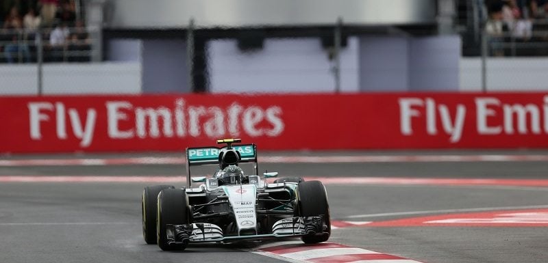 Rosberg začal souboj o vicemistra světa v Mexiku lépe