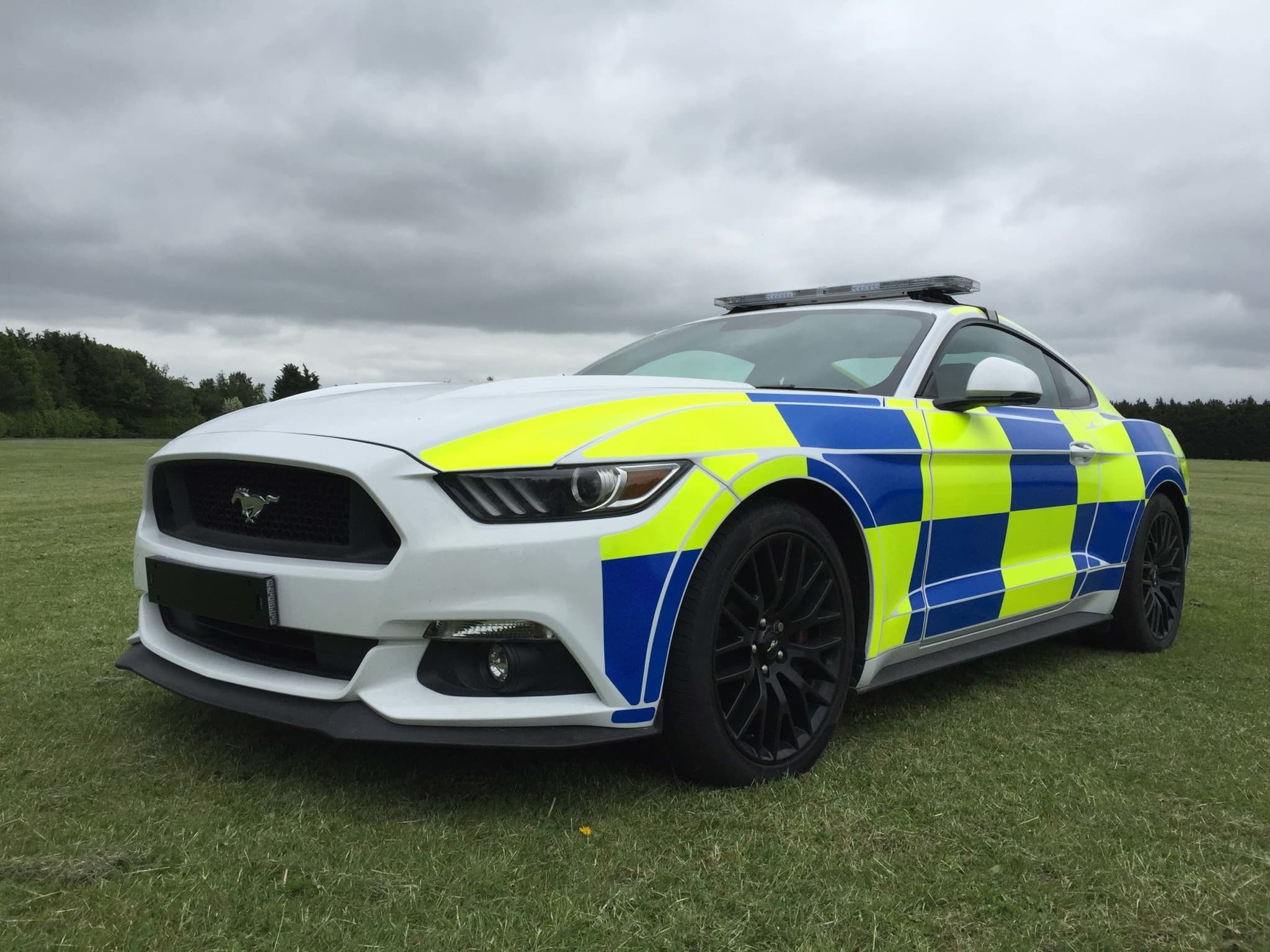 Nový Mustang pro britskou policii