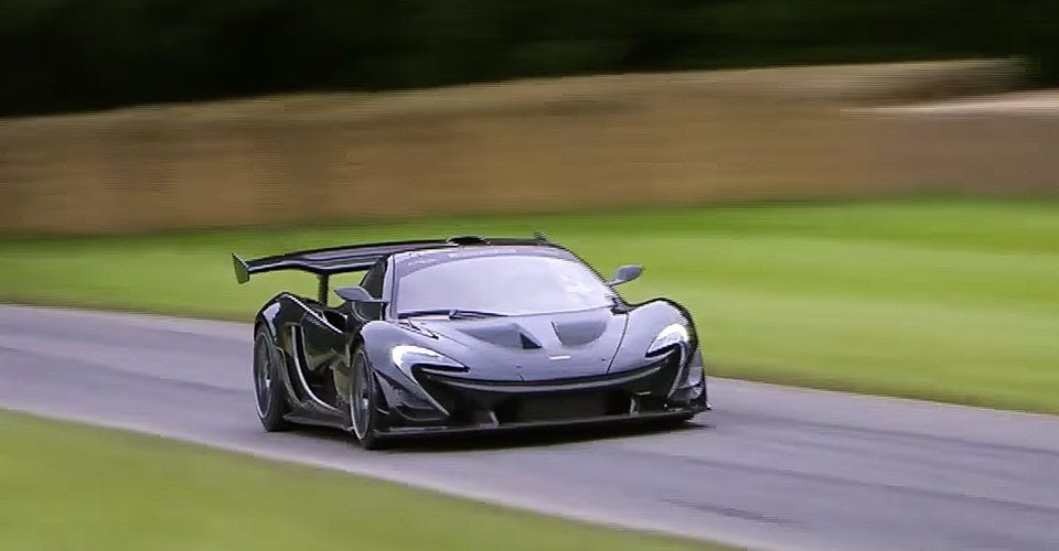 McLaren P1 LM – nejrychlejší stroj v Goodwoodu