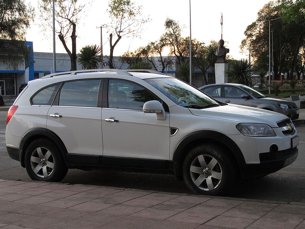 Návod k obsluze Chevrolet Captiva 2007