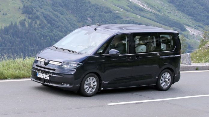 Volkswagen Transporter T7 Volkswagen Transporter T7 bez maskování