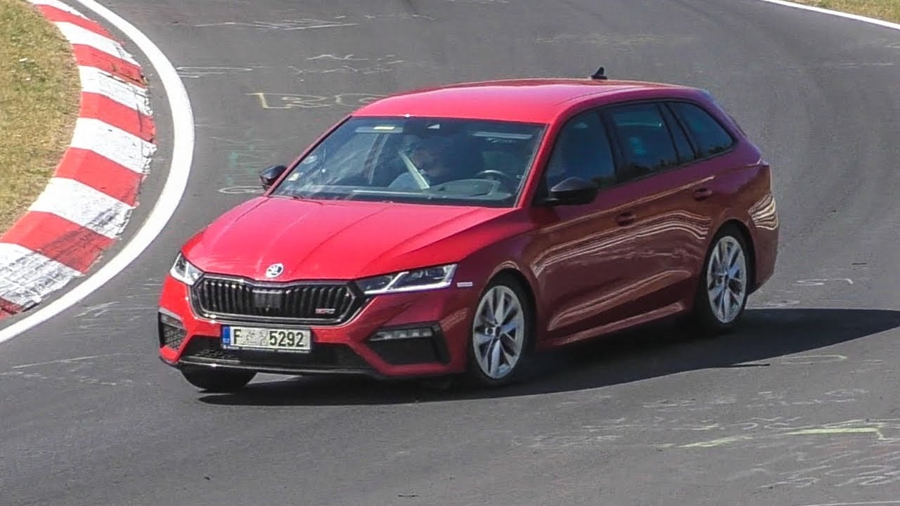 Škoda Octavia RS iV na Nürburgringu