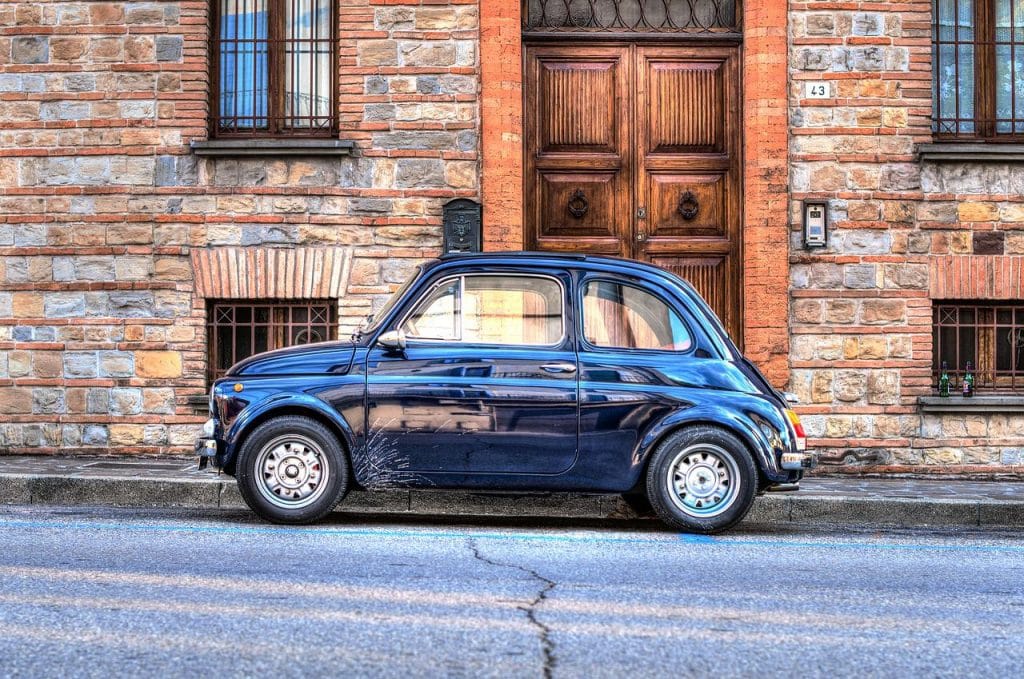 auto v itálii