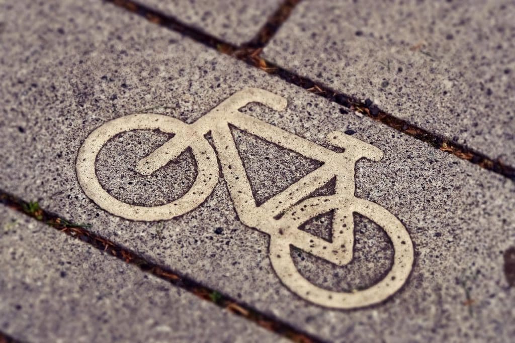 cyklista znak