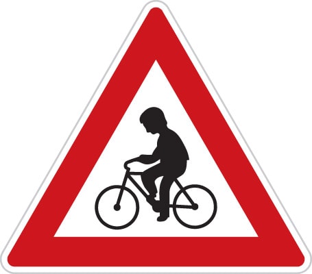 Dopravní značka Cyklisté