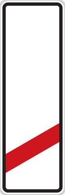 Dopravní značka Návěstní deska (80 m)