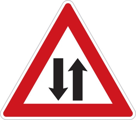 Dopravní značka Provoz v obou směrech