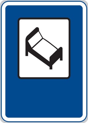 Dopravní značka Hotel nebo motel
