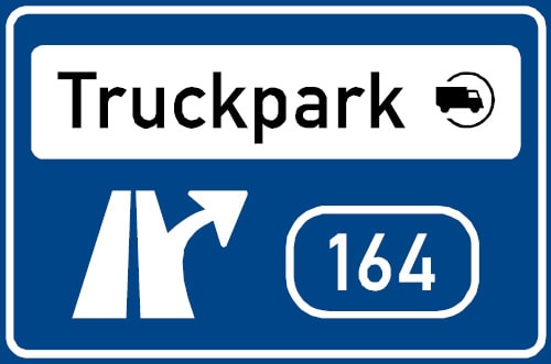 Dopravní značka Truckpark