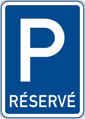 Dopravní značka Vyhrazené parkoviště