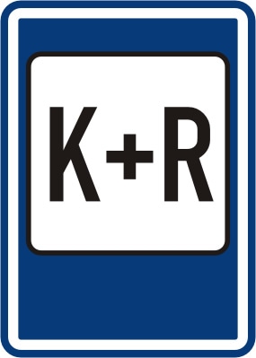 Dopravní značka Parkoviště K+R