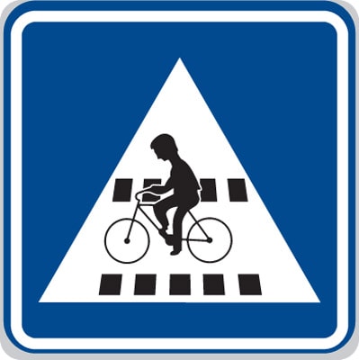 Dopravní značka Přejezd pro cyklisty