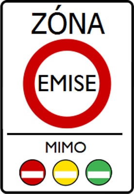Dopravní značka Emisní zóna