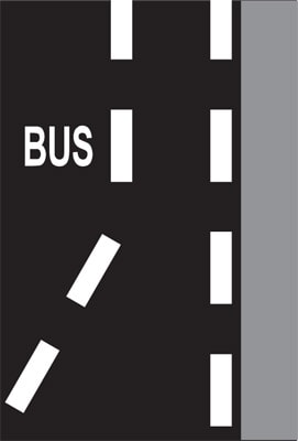 Dopravní značka Nápis na vozovce