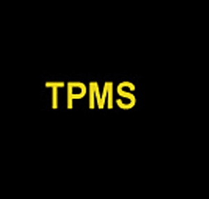 Kontrolka systém kontroly tlaku v pneumatikách (TPMS)