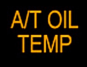 Kontrolka vysoká teplota oleje v automatické převodovce