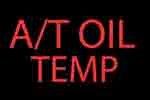 Kontrolka vysoká teplota oleje v automatické převodovce