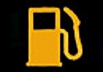 Kontrolka nízká hladina paliva