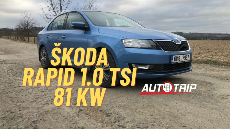 Recenze Škoda Rapid 1.0 TSI 81 kW facelift
