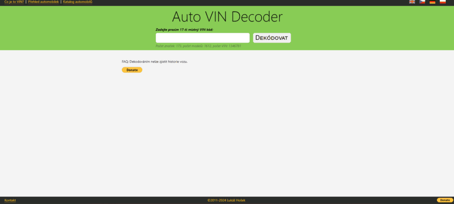 Jak zjistit a zkontrolovat výbavu vozu dle VIN kódu? - Vin Decoder ...