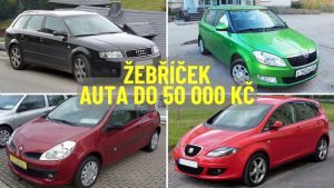 Auta do 50 000 Kč – co vybrat za low budget auto?