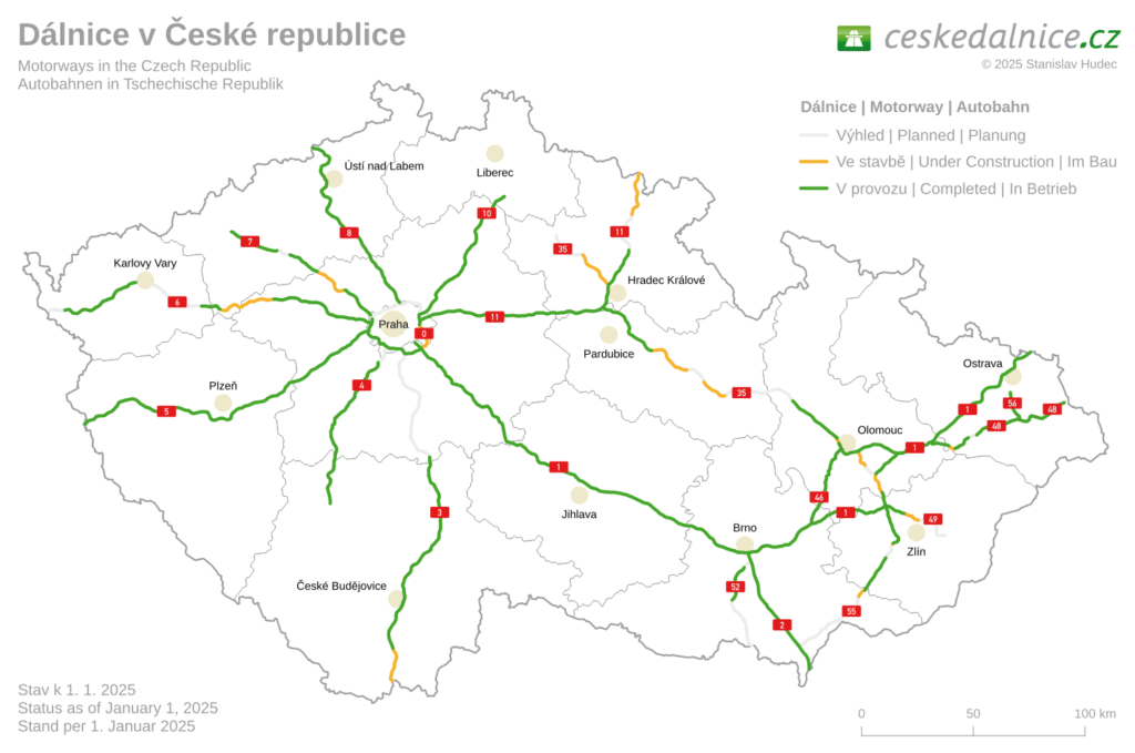 Dálnice v České republice 