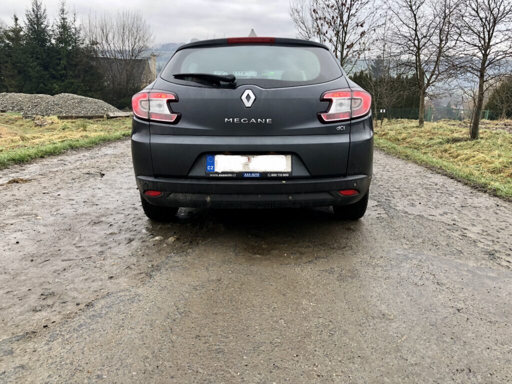 renault megane 3. generace zadek