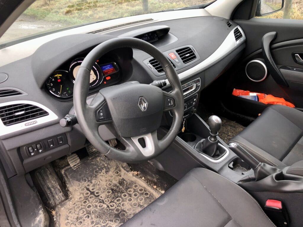 renault megane 3. generace volant