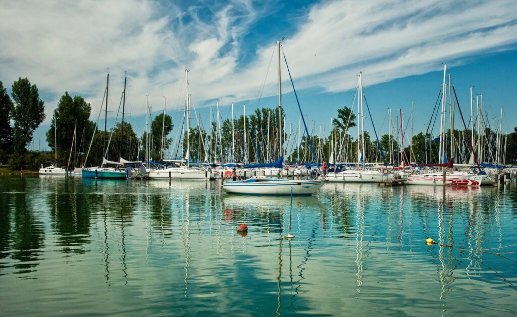 Balaton plavba lodí